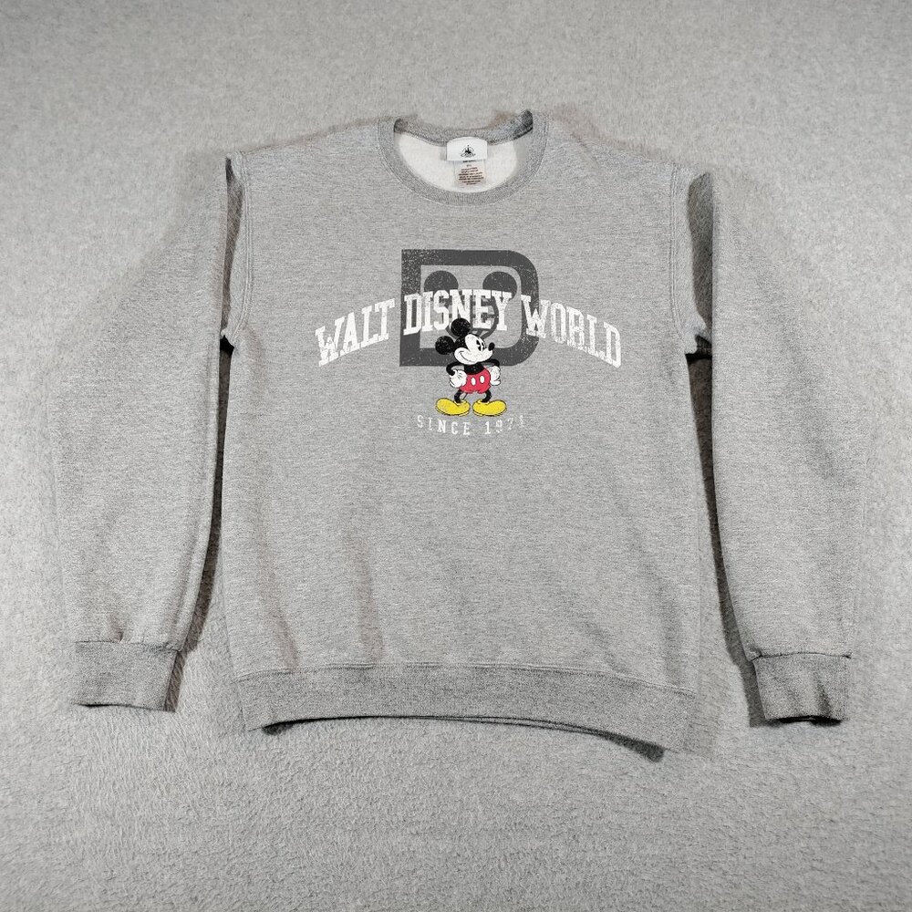 Disney Gray Mickey Mouse Sweatshirt